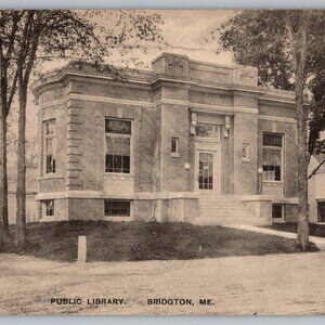Postcards Lot of 5 Vintage and Older Libraries of Maine #933
